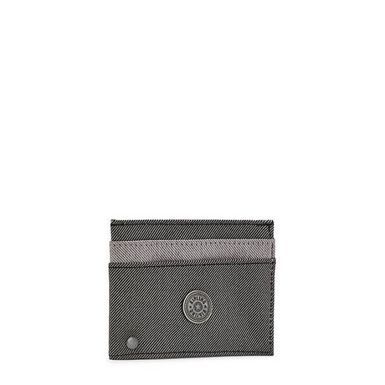 Kipling Jonas Card Case Táska Szürke Fekete | HU 2143DF